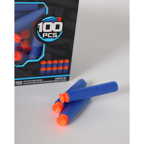 Boîte 100 Fléchettes Nerf Car Touch – À Ventouse pour Vitres et Surfaces Lisses